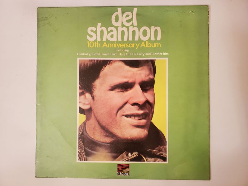 Del Shannon 10th Anniversary Album vinyl record
